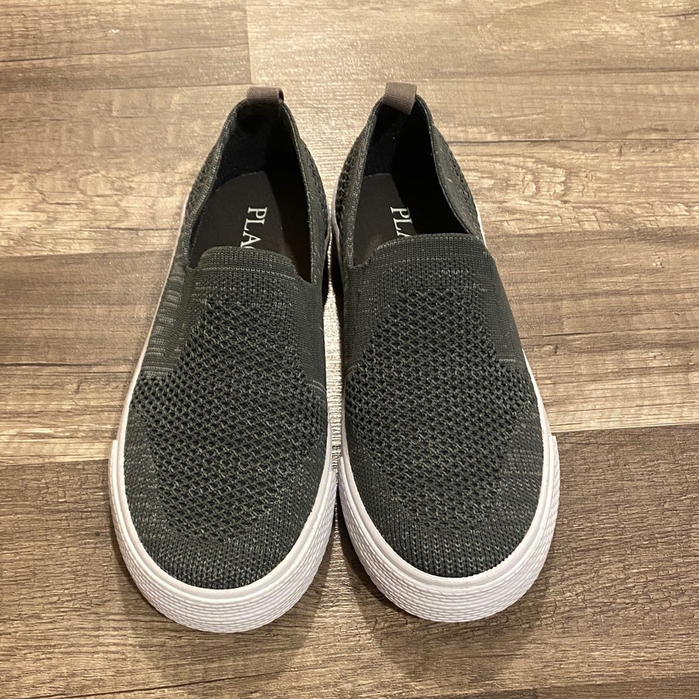 Children’s Place boys Dark Gray Slip-On shoes